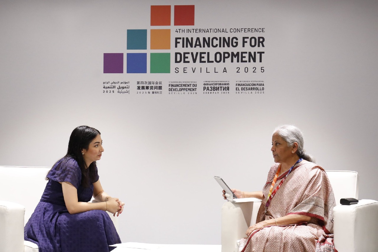 FM Sitharaman meets key leaders in Spain to..
