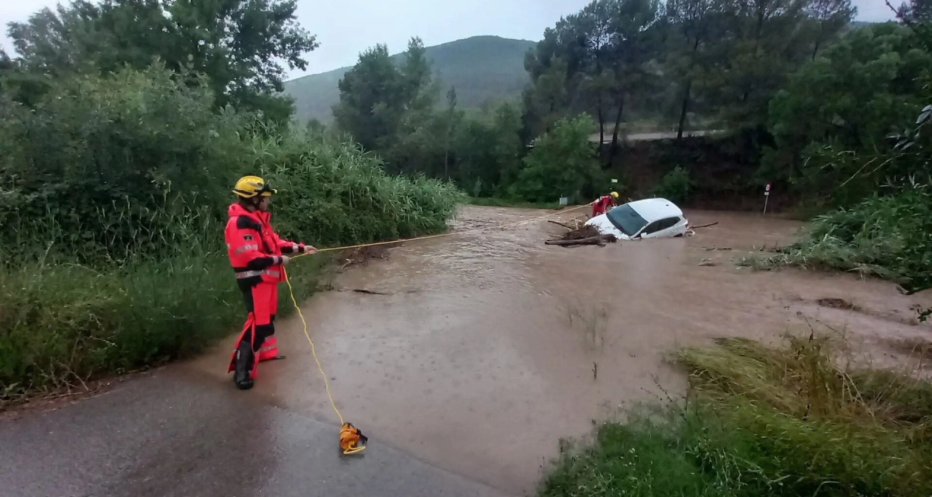 Temporal de lluvia y tormentas en España, en directo