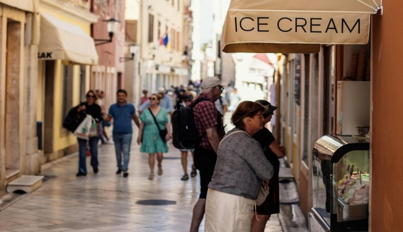 Ice cream in Dubrovnik