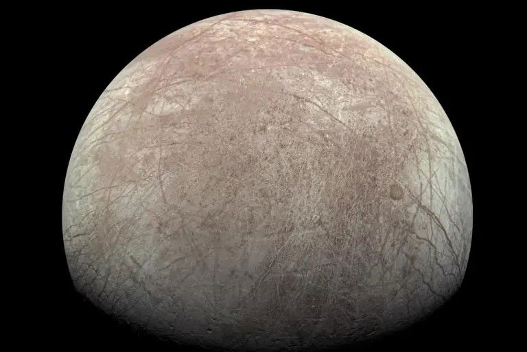 Europa hydrogen peroxide