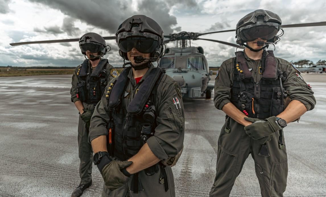 Norsk besætning på dansk Seahawk-helikopter