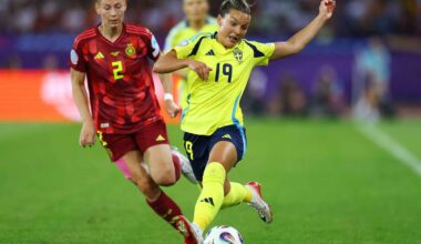 'Frustrated' Rytting Kaneryd finds way around Germany to net for Sweden