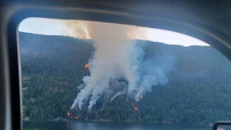 UPDATE: Cameron Lake wildfire grows, evacuation orders in place | NanaimoNewsNOW