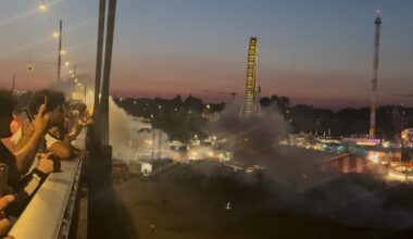 Feuerwerk bei Kirmes in Düsseldorf explodiert in Menschenmenge | Regional