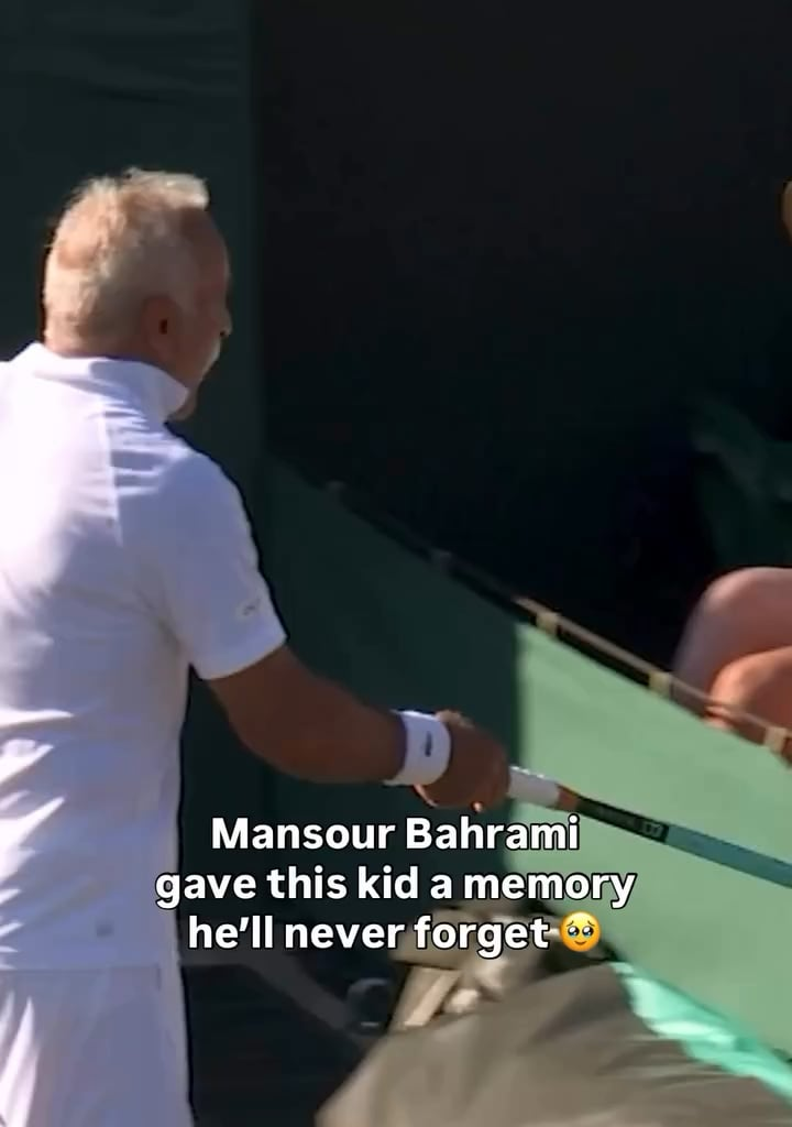 Wonderful memories for this kid at Wimbledon