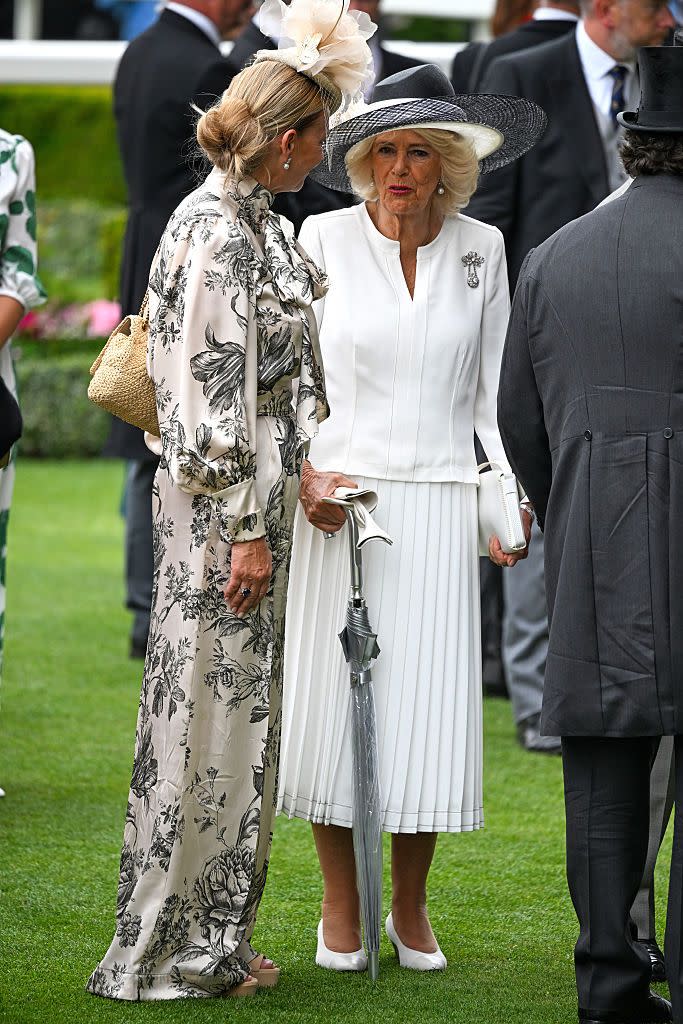 members of the royal family attend royal ascot 2025 day five