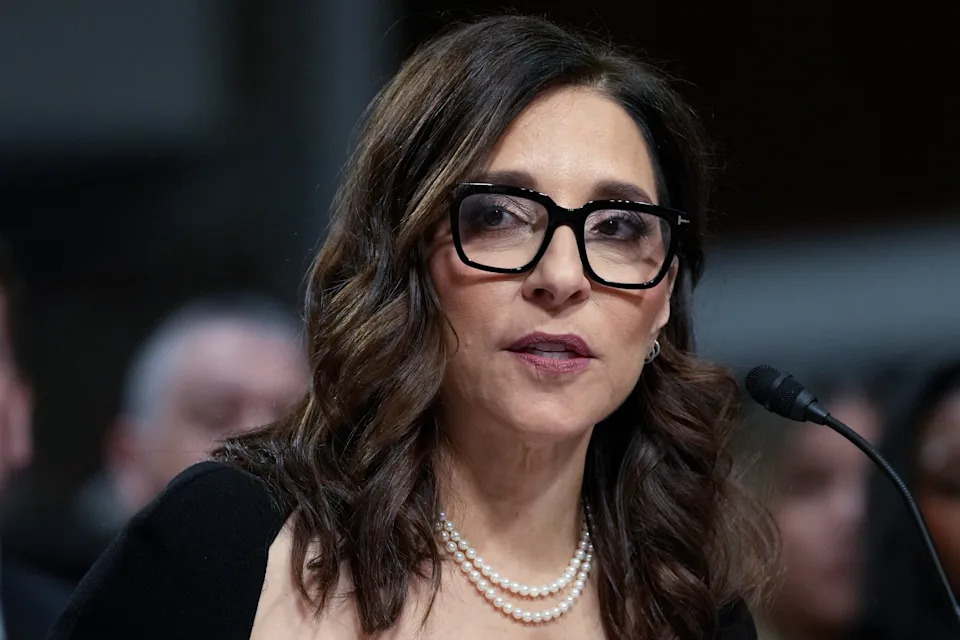 X CEO Linda Yaccarino testifies before the Senate Judiciary Committee in Washington, D.C., Jan. 31, 2024. (Susan Walsh/AP)