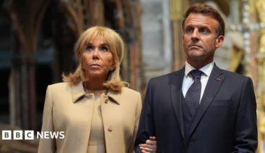 Macron to address Parliament on first day of state visit after lunch with King in Windsor - live updates