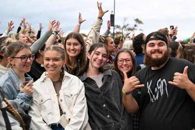 Atmosphere during the 2024 SoundSide Music Festival on September 29, 2024 in Bridgeport, Connecticut - Credit: Astrida Valigorsky/Getty Images