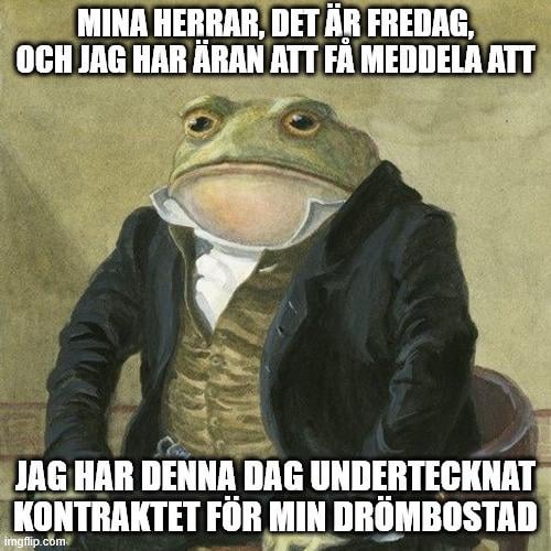 Efter tio års väntan och spartanskt levande
