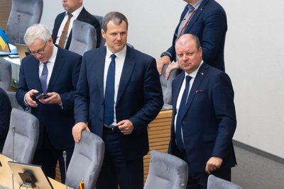 Rimantas Šadžius, Gintautas Paluckas, Saulius Skvernelis