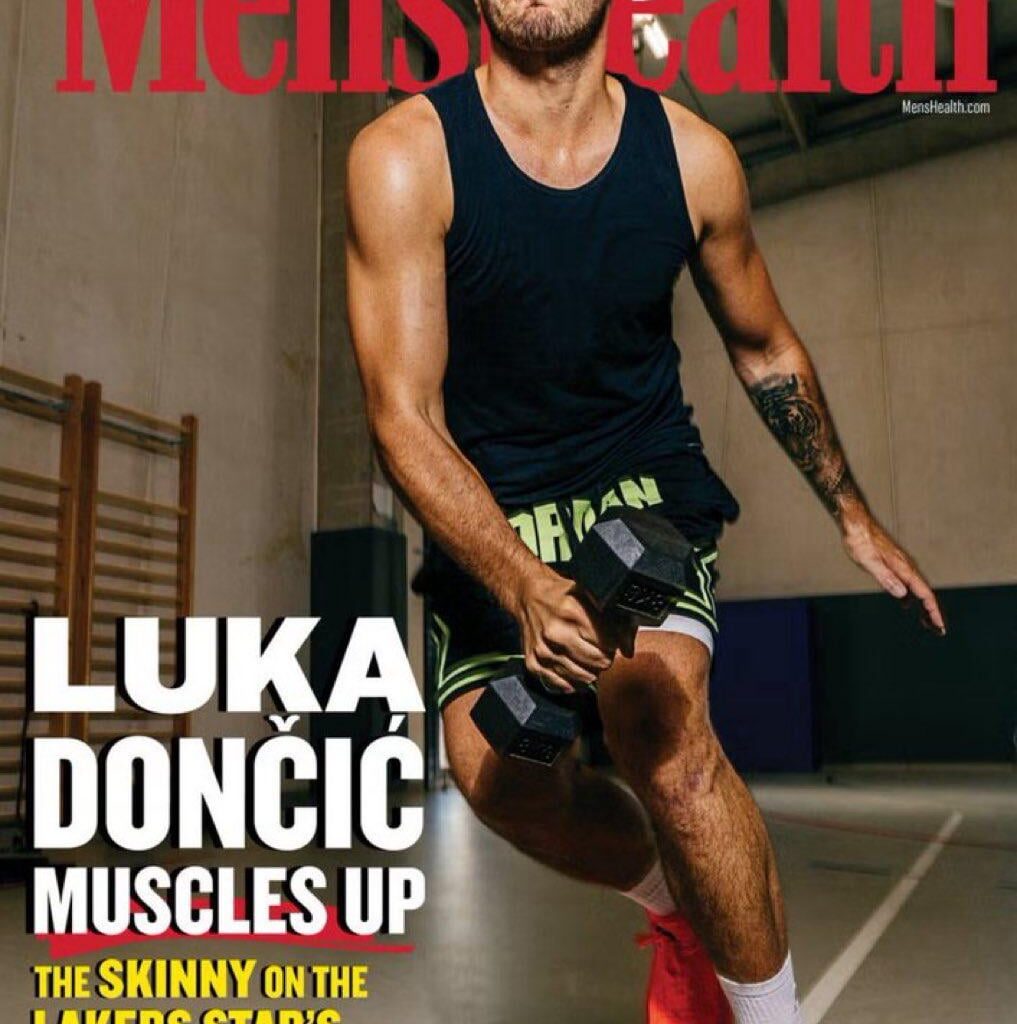 Luka Dončić muscles up