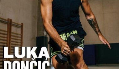 Luka Dončić muscles up