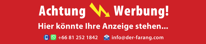 Nutzen Sie unser Medium DER FARANG - Ihre Anzeige garantiert zum Erfolg!