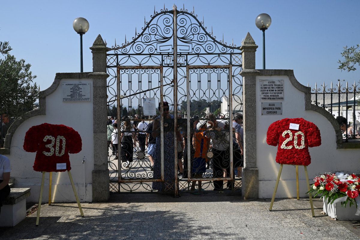 Diogo Jota Andre Silva Funeral