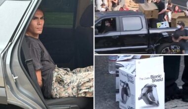 Anti-ICE LA riot leader seen giving gear to protesters indicted on conspiracy charges by DOJ