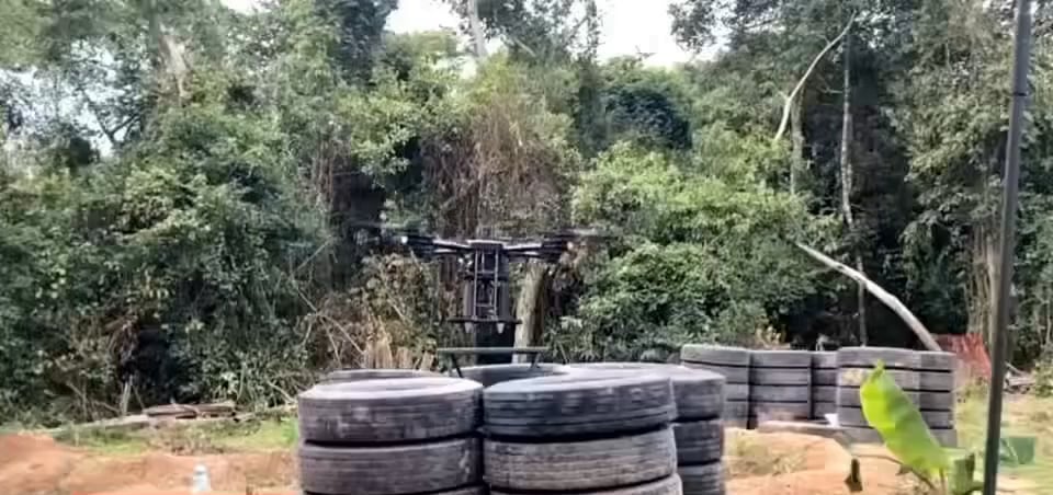 Footage showing Royal Thai Army drones dropping bombs on Cambodian positions