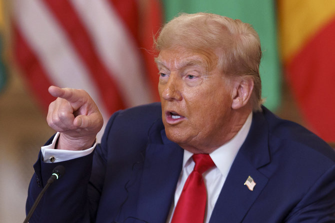 AFP/„Scanpix“/Donaldas Trumpas