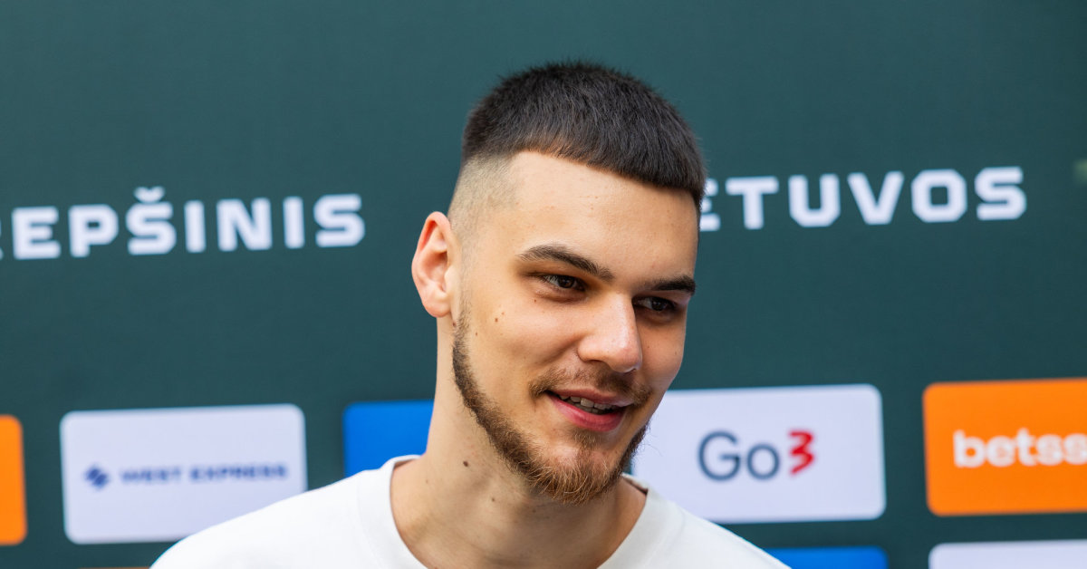 Sirvydis – apie įspūdingą „Žalgirio“ komplektaciją ir darbo su Trinchieri patirtį