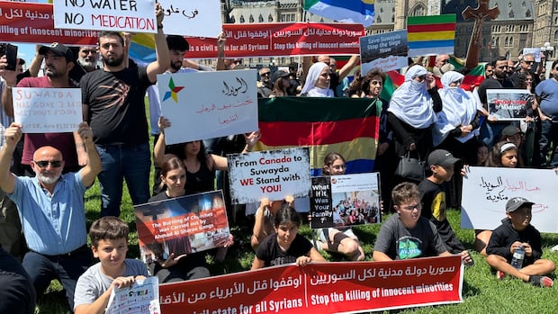 Canadian Druze community asks for humanitarian corridor into Jordan amid violence in Syria