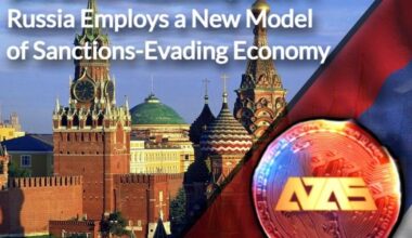 Russian defense-linked entities set up a crypto platform in Kyrgyzstan to bypass Western sanctions and exert political influence as part of Russia’s hybrid warfare. The platform uses A7A5 — a cryptocurrency developed by the sanctioned Russian Promsvyazbank — for transactions.