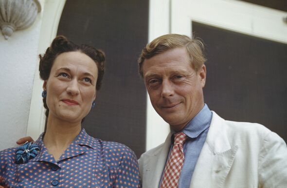 Then Duke of Windsor and Wallis