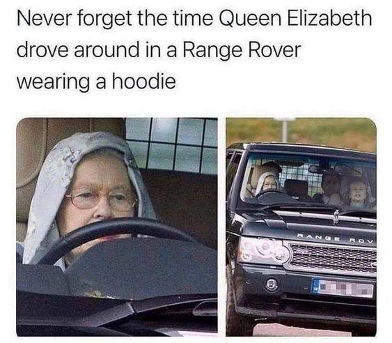 POV: Your grandma picks you up but she’s also in a gang.