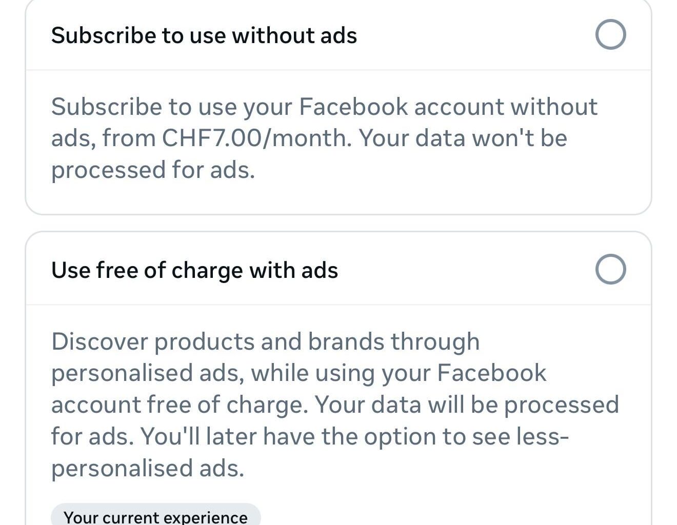 Wow they now force you to either pay up or get your consent to sell your data