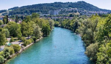 Scheunenbrand: Ölverschmutzung in der Aare