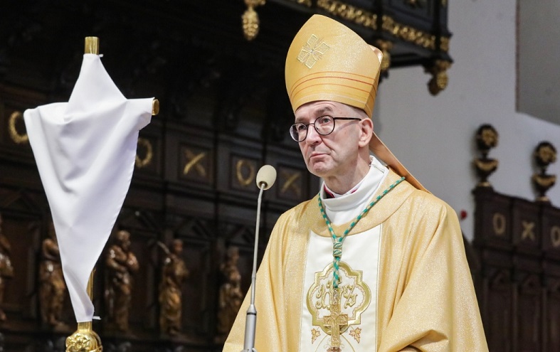 The Archbishop of Warsaw, Adrian Galbas.