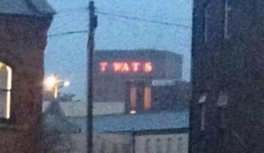 In 2014, Thwaites made loads of redundancies and workers responded by altering the lights on the building. What random folklore do you know/have about your town?