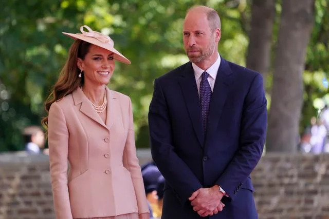 Getty Kate Middleton and Prince William on July 8, 2025