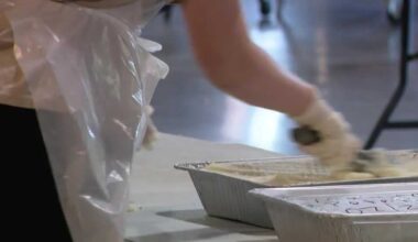 Open Door Mission hands out turkey dinners for Christmas in July