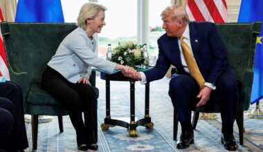Markets mixed as EU agrees 15% tariff in US trade deal