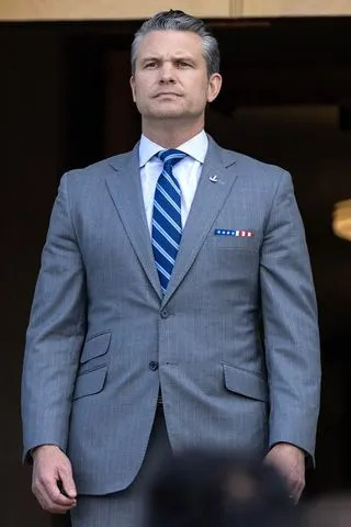 MEHMET ESER/Middle East Images/AFP via Getty Secretary of Defense Pete Hegseth