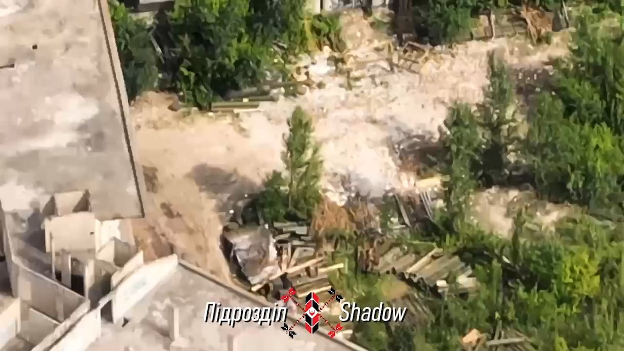 HIMARS GMLRS strikes Russian rocket artillery storage in occupied Makiivka, Donetsk. No less than 75 volleys for the Grad MLRS were destroyed in an epic explosion.  [July 4th 2023]