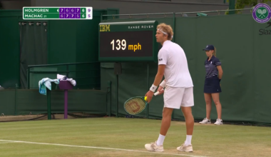 Fra i går: Afslutningen på August Holmgrens choksejr ved Wimbledon, og de efterfølgende jubelscener
