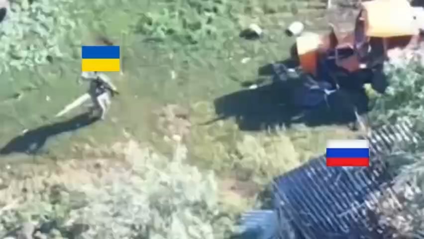 Ukrainian soldiers eliminate 3 Russian soldiers in a firefight while clearing the village of Milove, Kharkiv region. 425th Assault Regiment "SKALA" [July 2025]