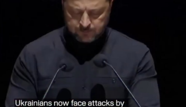Zelenskyy: Ukrainians now face attacks by hundreds, hundreds of these drones every single night. And this is pure terrorism.
