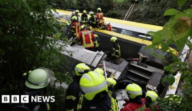 Several reported killed in German train derailment