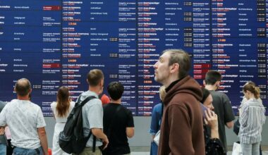 Ukrainas angrepp orsakar kaos på flygplatser i Ryssland