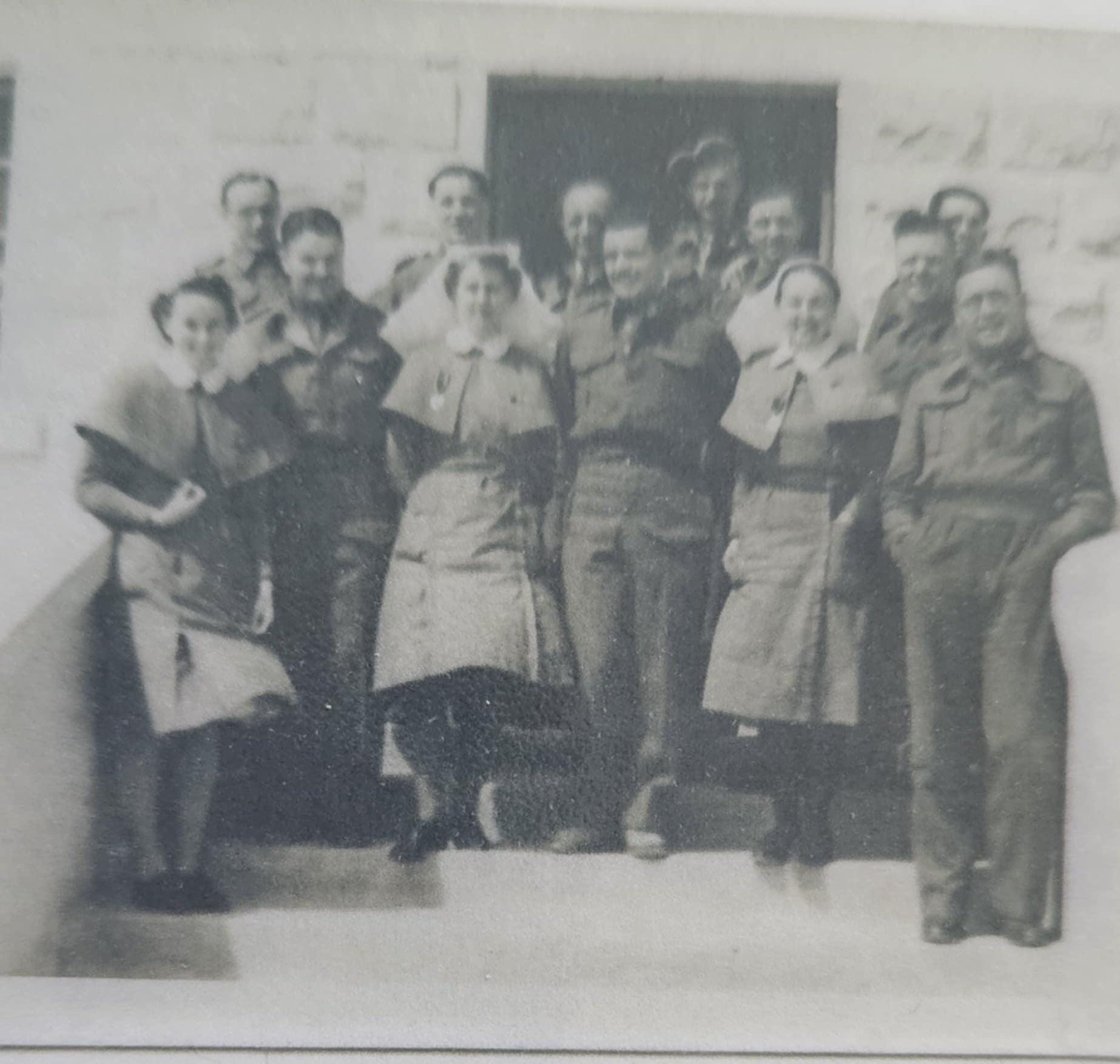 Fred took photos of his comrades who worked at the hospital where he served during the war. Photo: Rob Hallam
