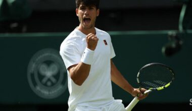 Brez senzacije v Wimbledonu, Carlos Alcaraz tokrat nadvse zanesljiv