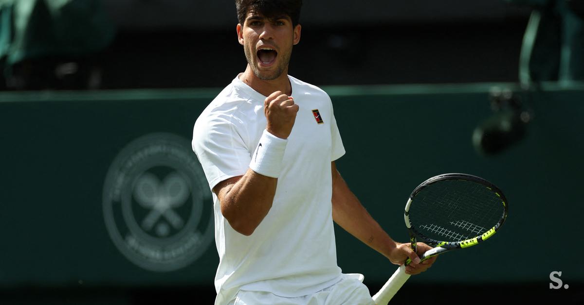 Brez senzacije v Wimbledonu, Carlos Alcaraz tokrat nadvse zanesljiv