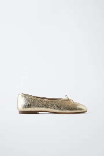 Metallic Ballet Flats