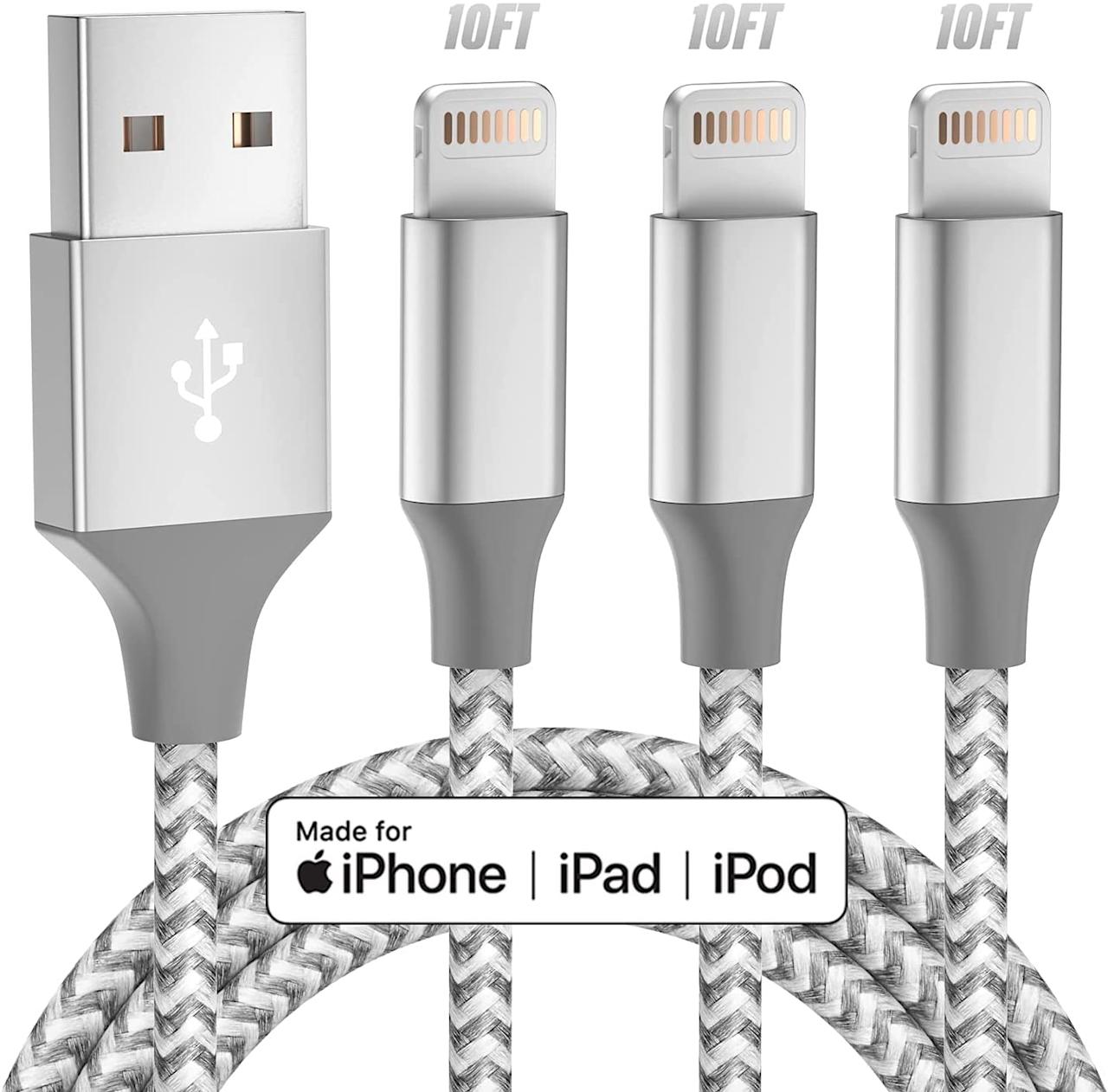 Bkayp Apple MFi Certified iPhone Charger. (Image via Amazon Canada)
