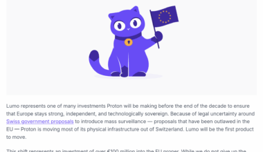 Proton is moving most of its physical infrastructure out of Switzerland
