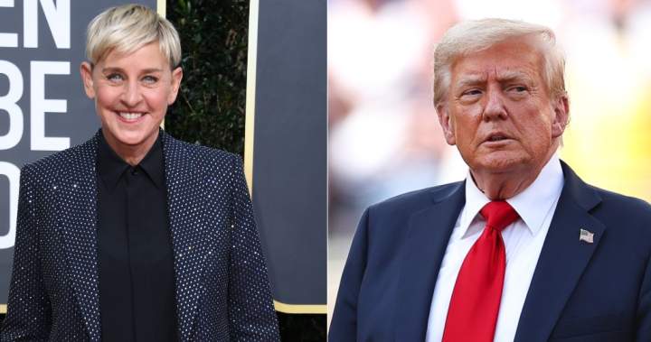 Ellen DeGeneres says Donald Trump is the reason she moved to U.K. - National