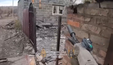 Fragments of combat work by Lithuanian volunteer Žilvinas Brazauskas, alias "BRAZ," as part of the "Bravo 2" unit of the International Legion. During fierce fighting, the soldier was heavily wounded. [Published July 2025]