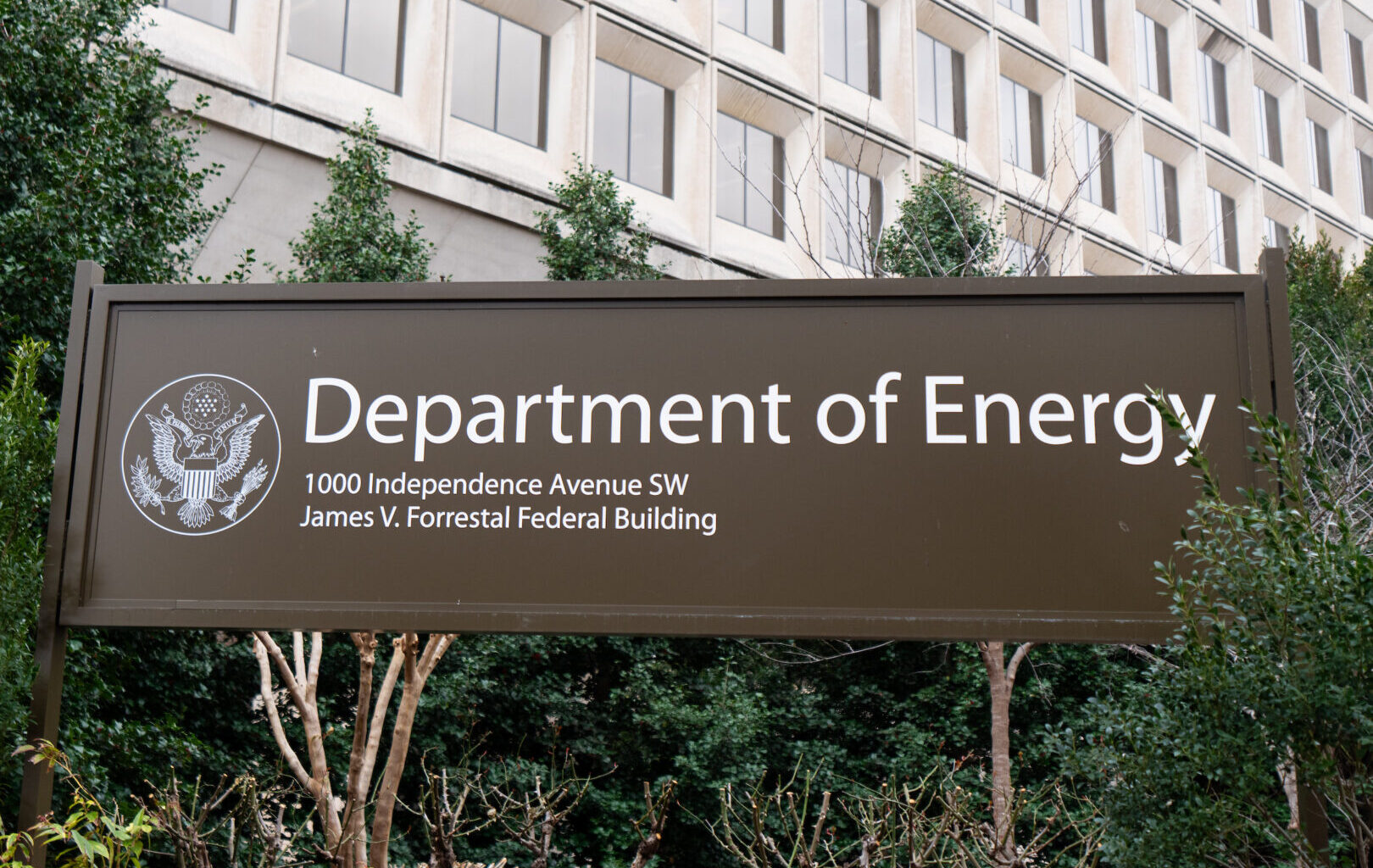 U.S. Department of Energy Forrestal Building in Washington on Thursday, March 6, 2025.